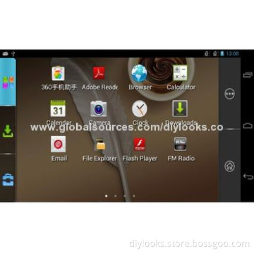 SANEI G605 White, 6.5-inch Capacitive Touch Screen Android 4.1 Tablet PC with 3G Mobile Phone